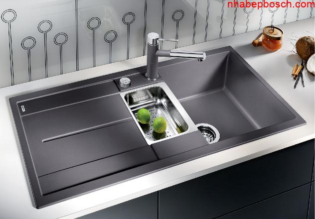 VÒI RỬA BÁT TGB BLANCO ALTA  Anthracite Thiết Kế Nhỏ Gọn Tiết Kiệm Diện Tích