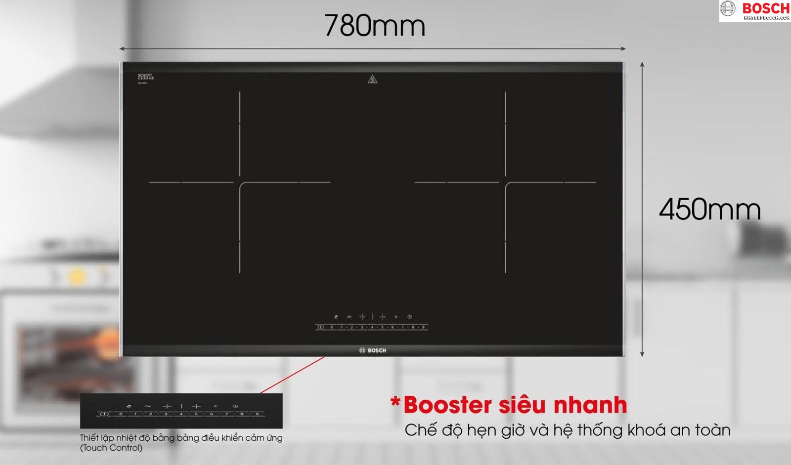 Bep Tu Bosch Ppi82560ms 2 Vung Nau Kich Thuoc