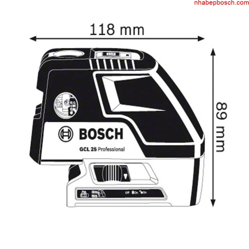 Máy đo nhiệt độ và độ ẩm Bosch GIS 1000 C