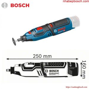 Máy cắt xoay đa năng Bosch GRO 12V-35 nhỏ gọn cho sự tiện lợi tối đa trong công việc