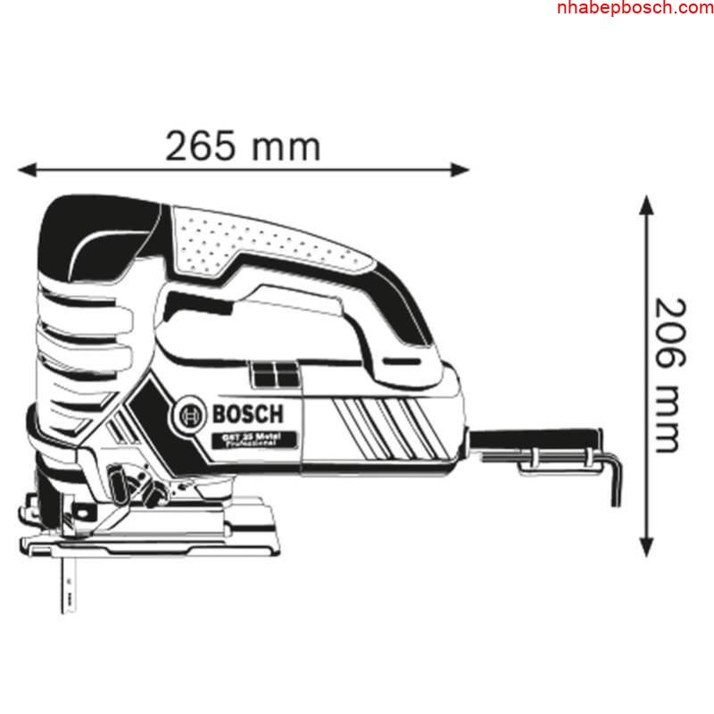 Máy cưa lọng Bosch GST 18v-LI (solo)