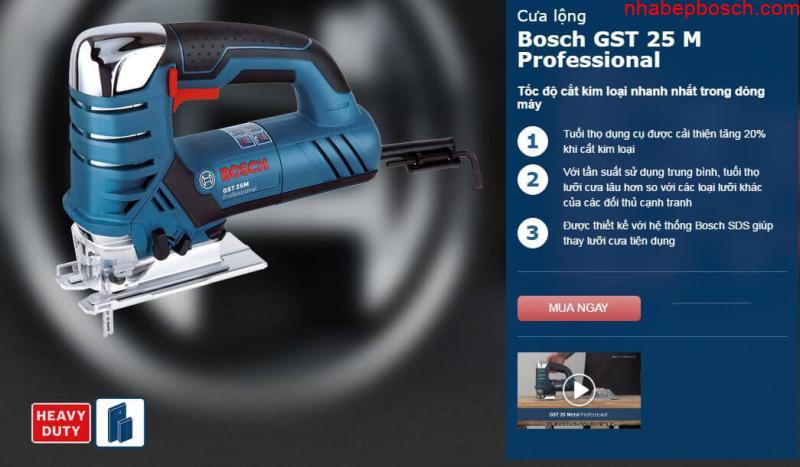 Máy cưa lọng Bosch GST 18v-LI (solo)