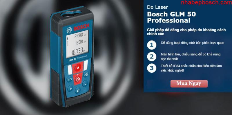 Máy đo khoảng cách Bosch GLM 50 C Professional