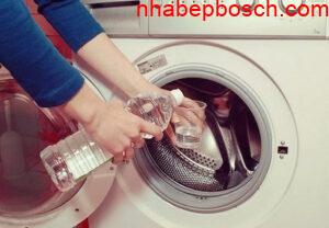 Cách vệ sinh máy giặt bằng giấm đơn giản, dễ làm