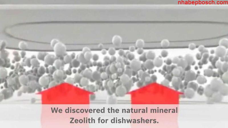 Công Nghệ Sấy Zeolite® Trên Máy Rửa Bát Bosch Thế Hệ Mới