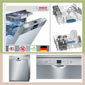 So sánh máy rửa bát Bosch Serie 4 và Serie 6 đầy đủ thông tin