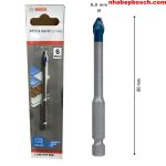 Mũi khoan gạch Bosch HEX-9 phi 6