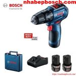 Trọn bộ máy khoan bắt vít động lực dùng pin Bosch GSB 12V-30