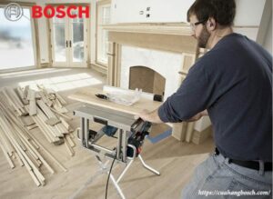 Hình ảnh Xử Lý Gỗ Cùng Máy Cưa Bàn Bosch Gts 10 J