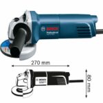 Máy Mài Góc Bosch Gws 6 100 S Nhỏ Gọn Dễ Dàng Thao Tác ở Mọi Khôn Gian